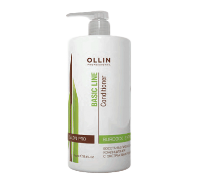 OLLIN BASIC LINE Восстанавливающий кондиционер с экстрактом репейника