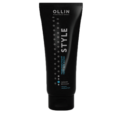 OLLIN STYLE Моделирующий крем для волос средней фиксации