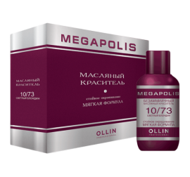 OLLIN MEGAPOLIS Стойкий краситель на основе Арганового масла